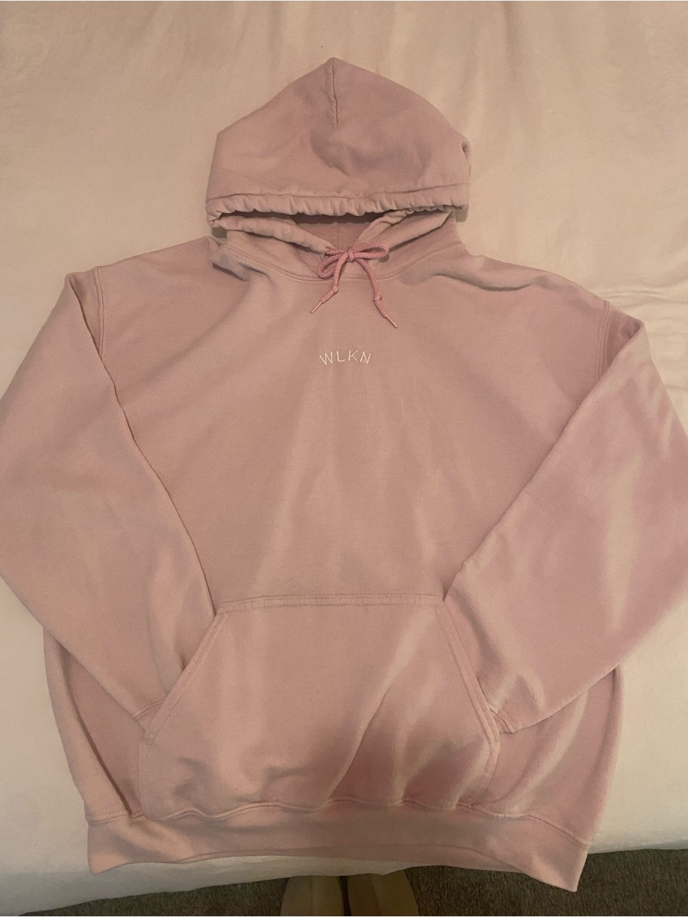 Light Pink WLKN Hoodie